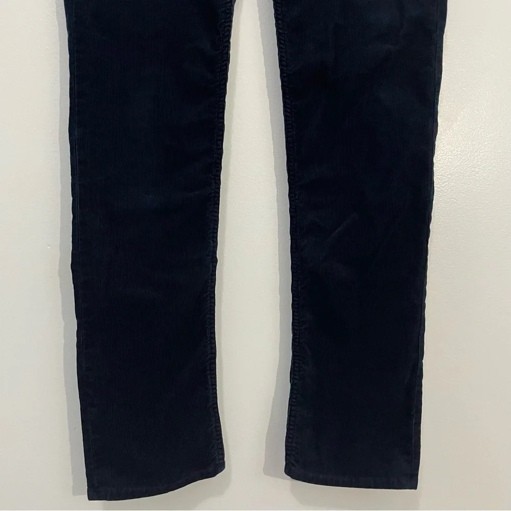 Polo by Ralph Lauren Navy Corduroy Slim Fit Straight Pants Size 32 X 34